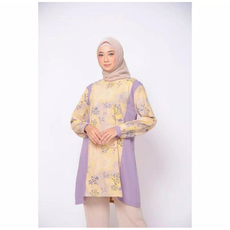 ZM -  ZASKIAMECCA - TUNIK CREAM EDISI SIDIKALANG