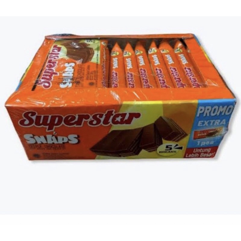 

Superstar Snap 28 gram ( 1 pack isi 12 pcs)