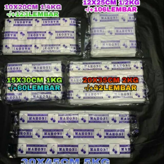 HD plastik kuah anti panas merk MAHONI