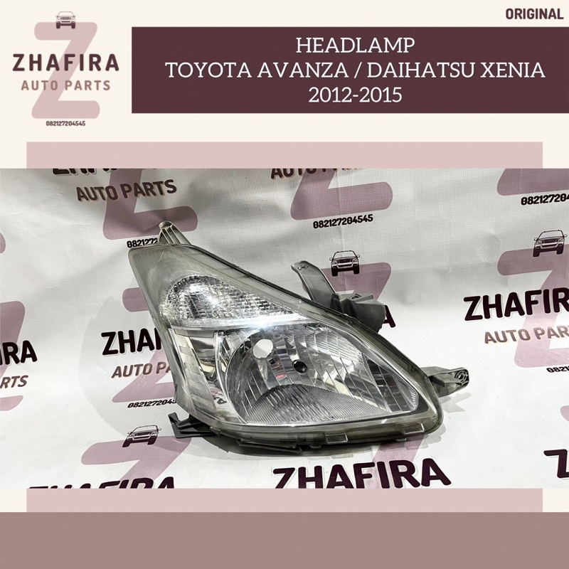 headlamp headlight head lamp light lampu depan utama mobil daihatsu xenia 2012 2013 2014 2015 origin