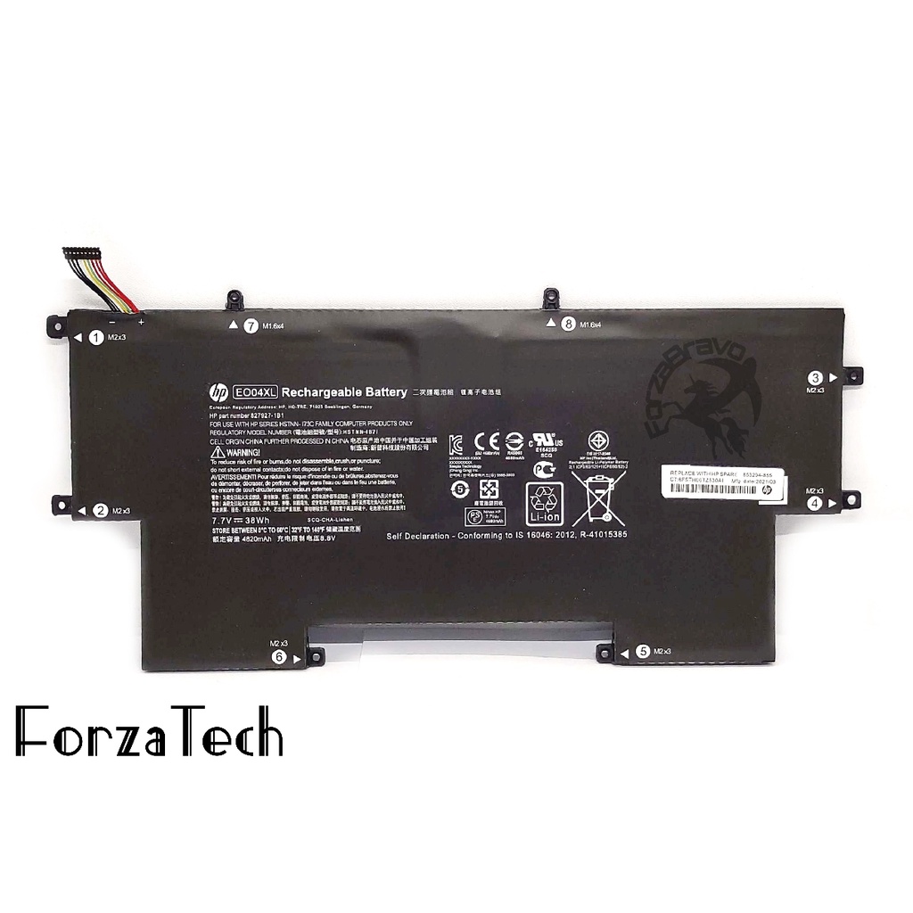 EO04XL Battery Original For HP EliteBook Folio G1 EO04XL HSTNN-IB71 HSTNN-IB7I 7.7V