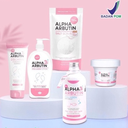 Takarai 4in1 ALPHA ARBUTIN Lotion + Sabun + Kapsul Powder + Scrub I Paket Murah Alpha Arbutin 100% Original BPOM