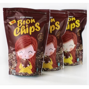 

BRONCHIPS KERIPIK BROWNIES 60gr | BROWNIES CHIPS | CHOCO CHIP | KEJU