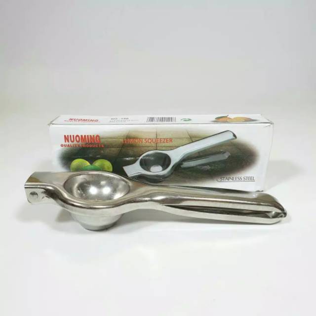 SQUEEZER STAINLESS STEEL ALAT PEMERAS PERAS LEMON JERUK