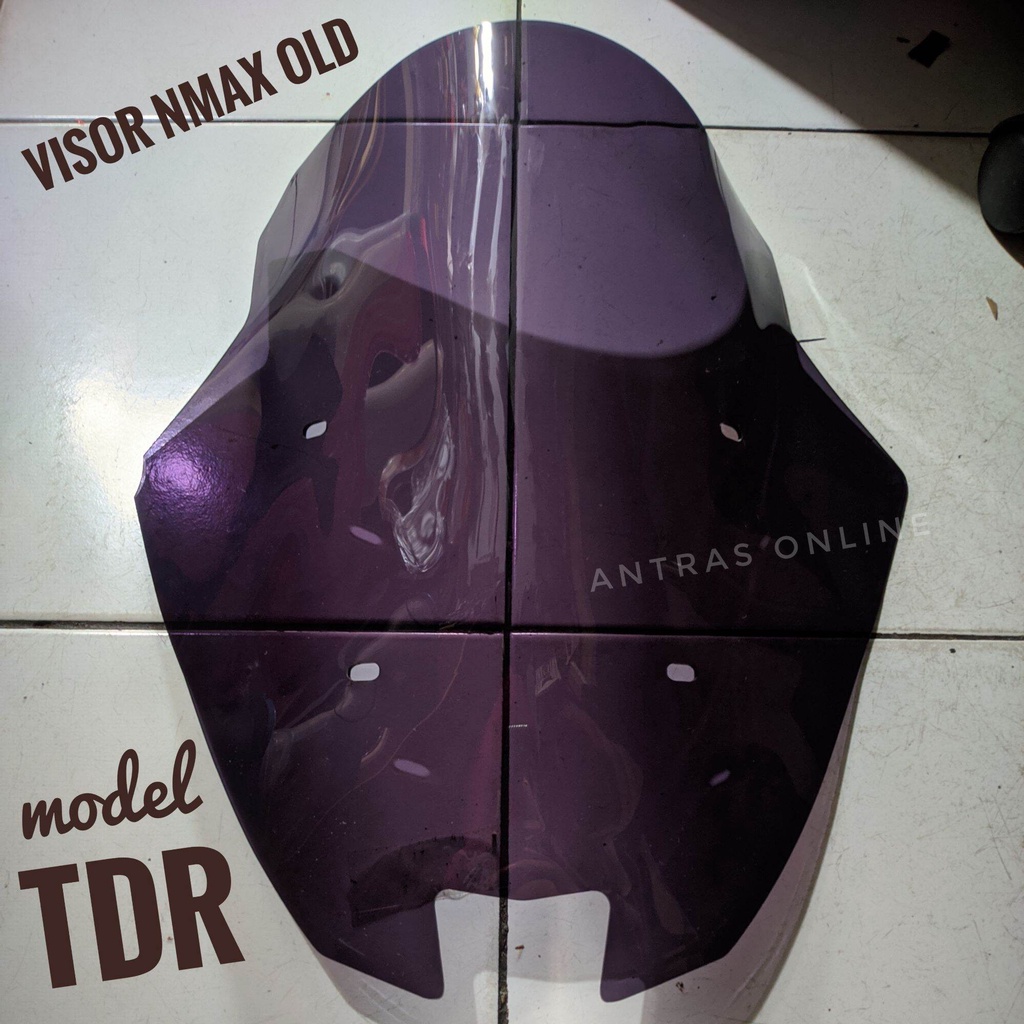 Visor TDR Nmax Old Bening dan Smoke - Windshield Motor