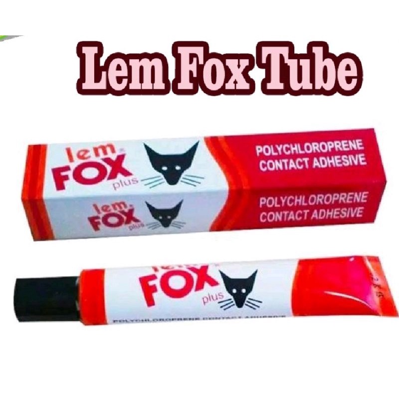 

LEM FOX PLUS ORIGINAL KUNING TUBE 20 GRAM