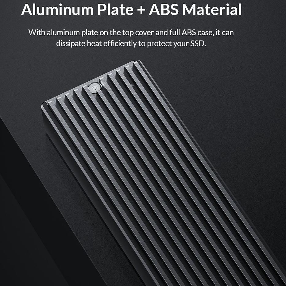 Big Sale Orico M.2 NVME Case Enclosure USB C Gen2 10Gbps PCIe SSD M2 SATA NGFF 5Gbps SSD