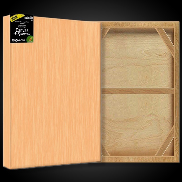 Rangka Kayu Spanram Triplek 80x140 cm Alas Poster Frame Kayu Triplek