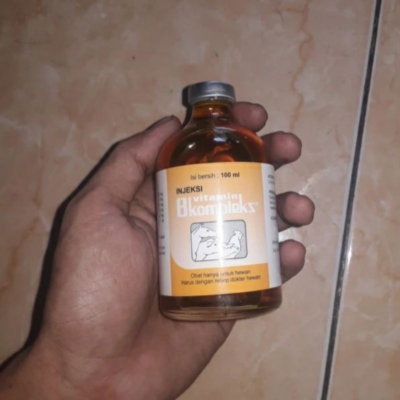 vitamin b komplek hewan injeksi  100 ml