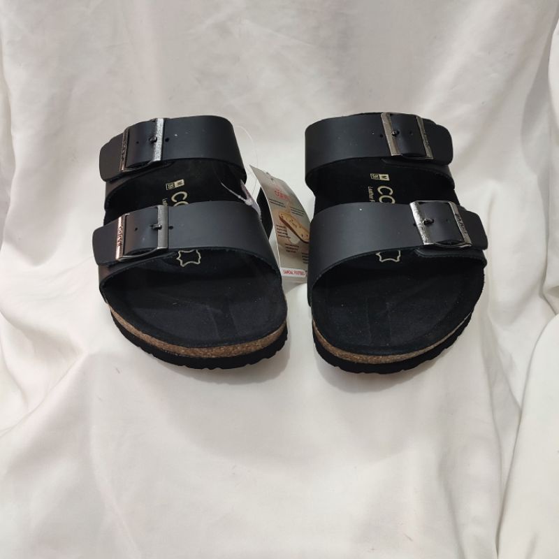 Sandal Pria carvil colorado - 02 ( 39 - 43 ) Bahan kulit asli / Sandal ban dua Carvil Original...