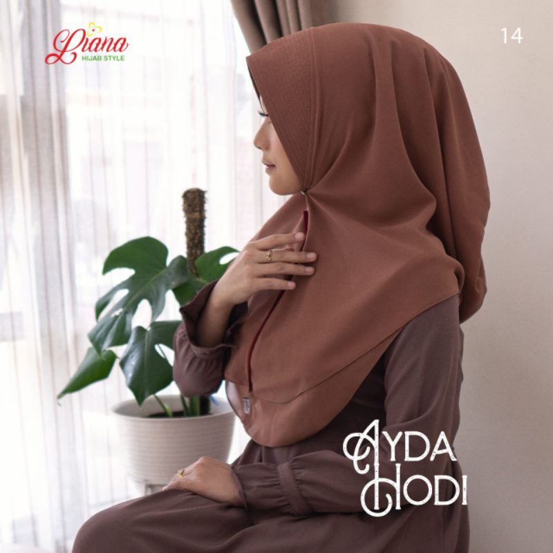 Jilbab Bergo Hoodie Hodi Ayda Ori Liana Hijab-Millo