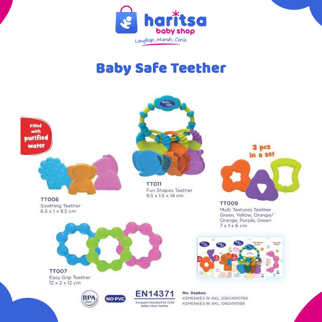 Baby Safe Teether Mainan Gigitan Bayi