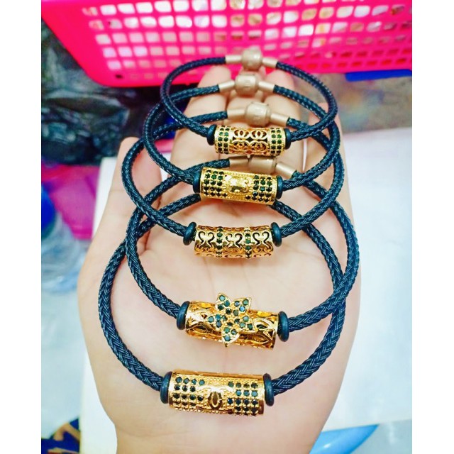 Gelang tangan wanita / gelang yaxiya  gelang xuping lapis emas tali mianan