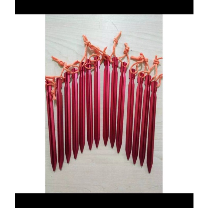 PASAK TENDA - PEG TENT - PATEK - PASAK TENDA ALUMINIUM ALLOY Y