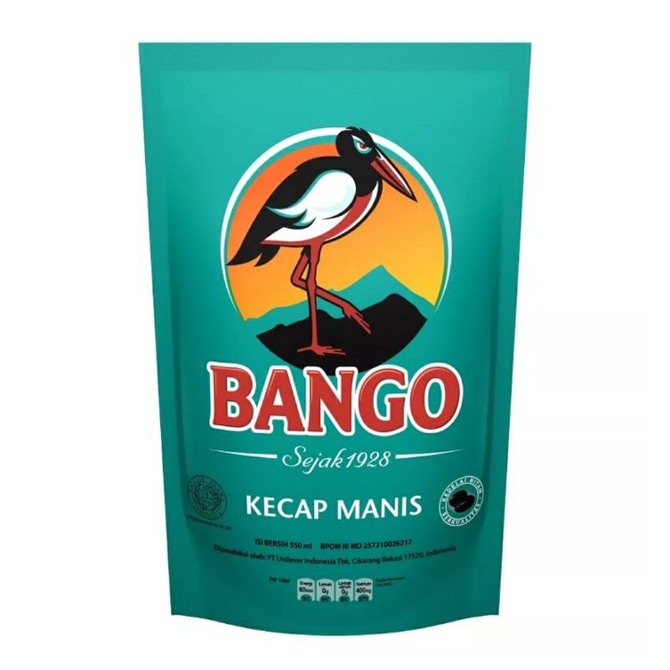 Bango Kecap Manis Refil 210 / 520 ml Refil Masak