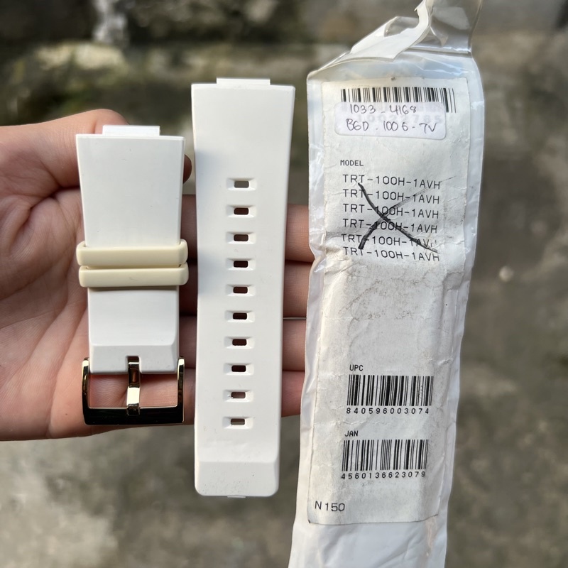 Strap tali jam tangan casio baby-g original BGD-100G 7 band BGD 100G