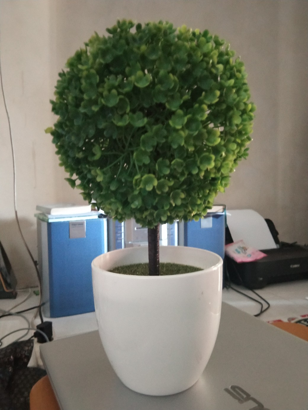 Pot Tanaman Hias Artificial Bulat