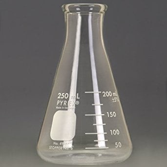 Erlenmeyer 250ml PYREX Tabung reaksi