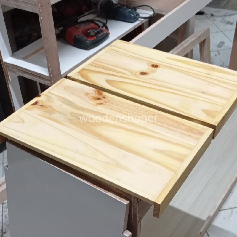 Talenan kayu jati belanda / dekorasi kayu