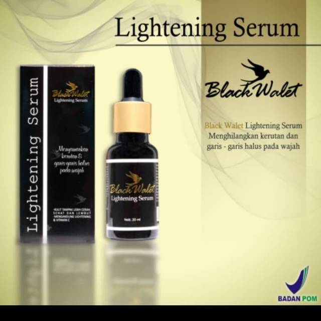 SERUM BLACK WALET ORIGINAL BPOM