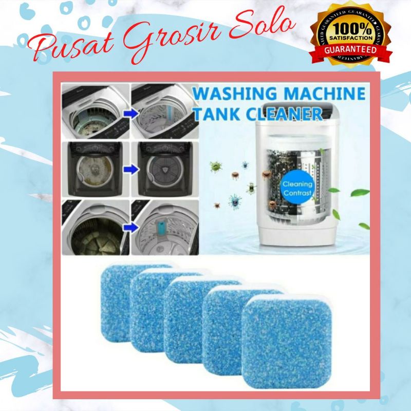 Tablet Pembersih Mesin Cuci ---AC 25--- Perawatan agar tidak ber kerak / ber karat --- Menghilangaka