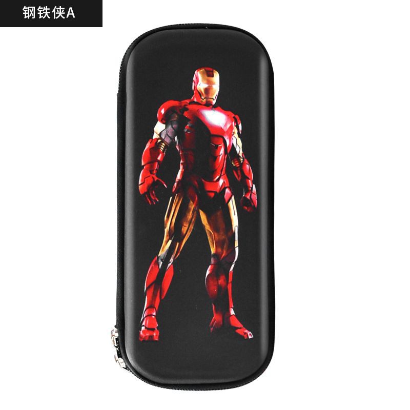 Kotak pensil multi fungsi karakter super hero-Ironman body