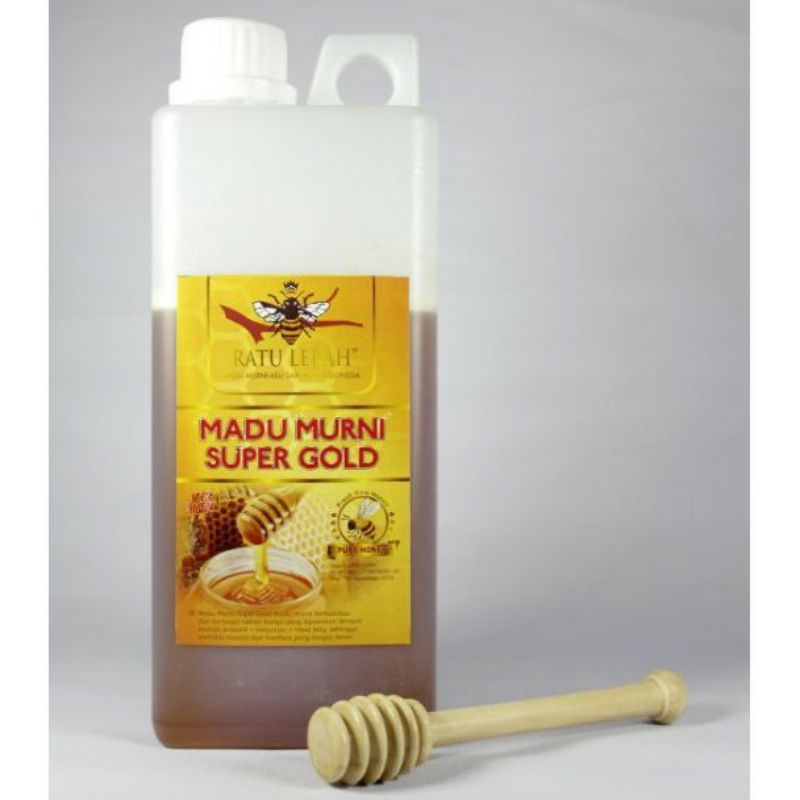 

Madu Murni Super Gold 1000 gram Ratu Lebah