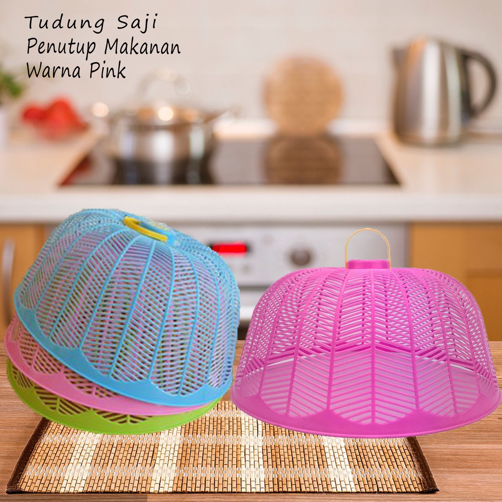 Penutup Makanan * Pelastik *Tudung Saji * 5115 * Pink