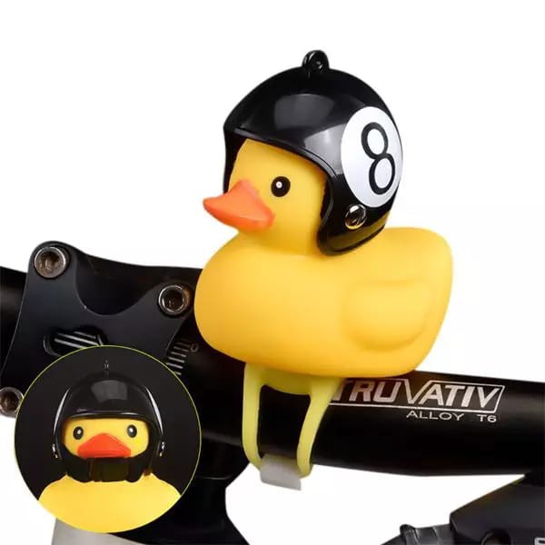 Bebek Helm 8 Ball Lucu + Lampu LED