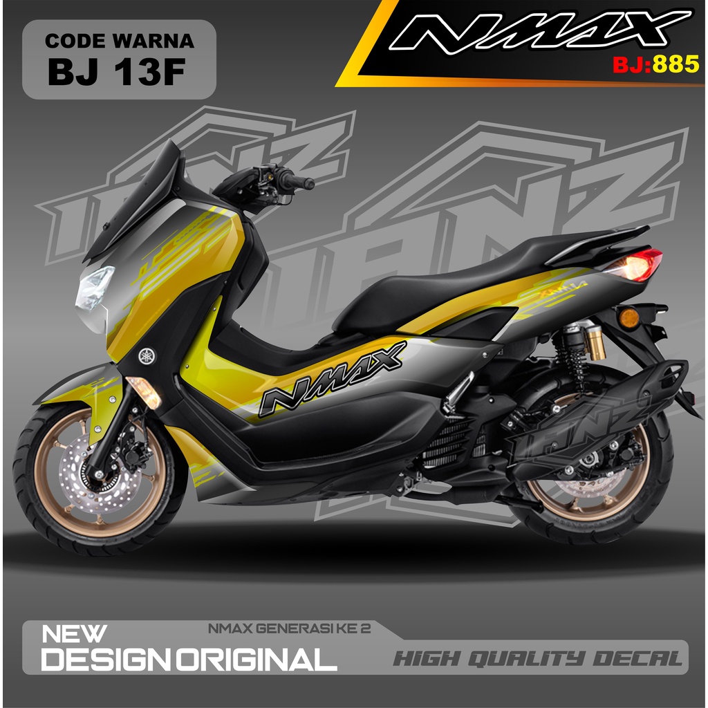 VARIASI STICKER NEW NMAX FULL BODY BLOK MOTOR / DECAL FULL BODY NMAX / DECAL STIKER FULL BODY NMAX / STIKER DECAL NMAX TERBARU