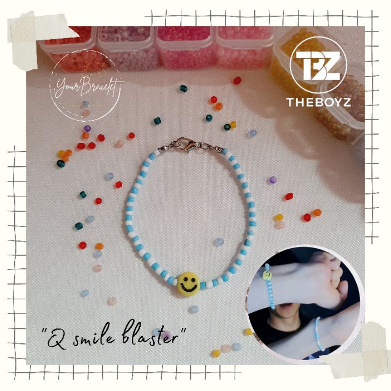 YB-PRE ORDER! THE BOYZ Gelang manik member The Boyz/ Bracelet beaded/ Bracelet manik kpop