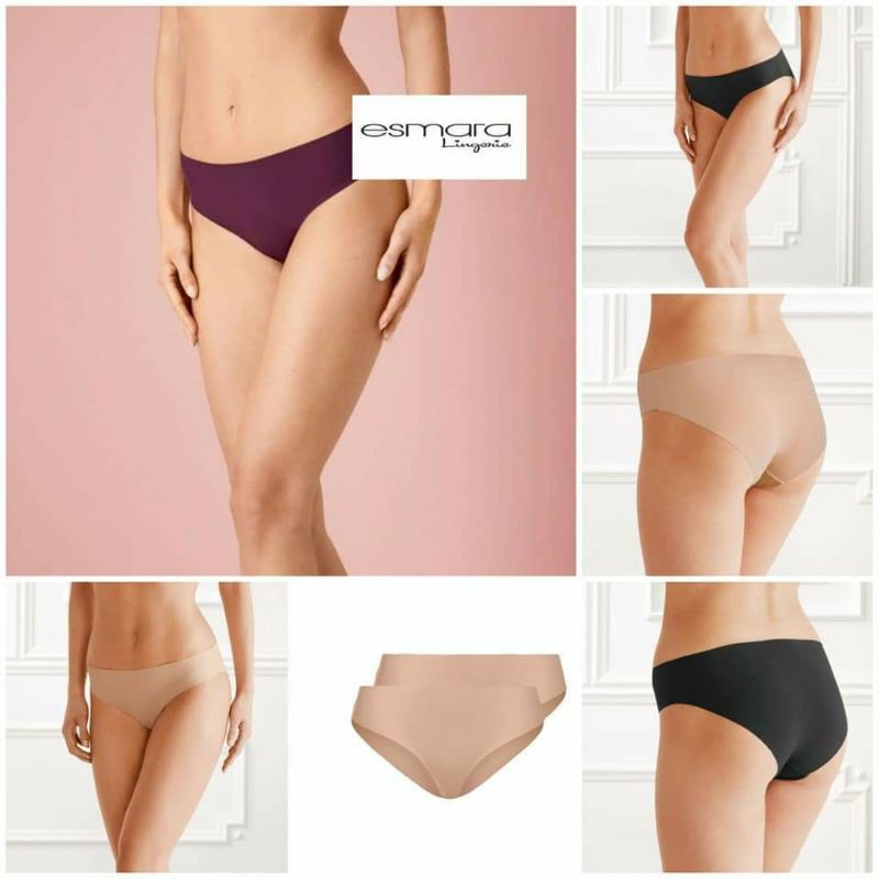 ESMARA SEAMLESS LASER CUT BRIEF