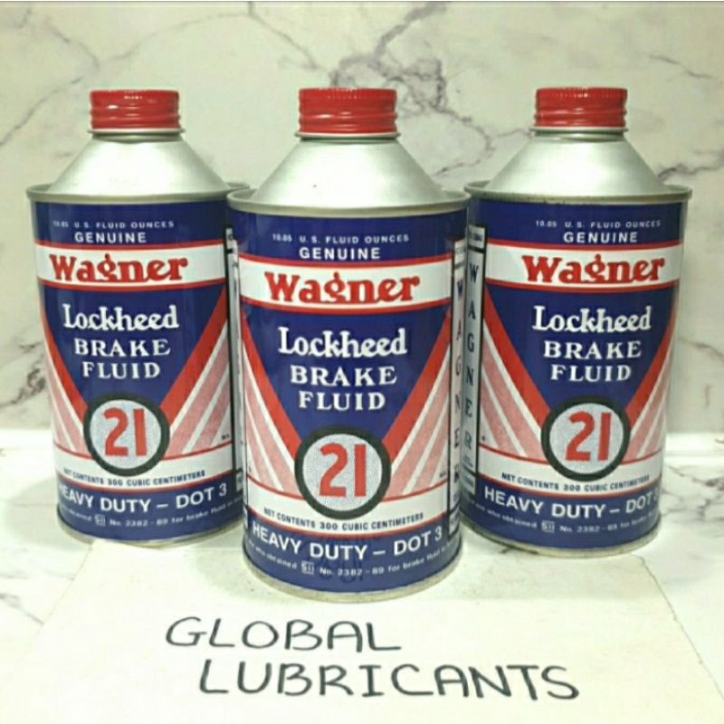 Jual Wagner Brake Fluid/ Minyak Rem/ Cairan Rem Dot3 300mL (Putih