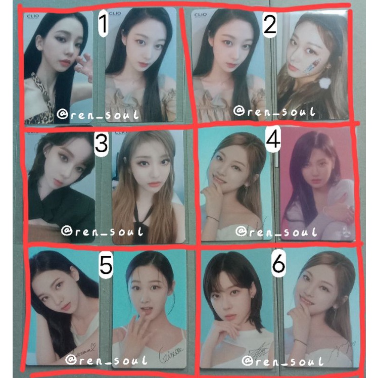 Pc AESPA KARINA WINTER GISELLE NINGNING epoxy black mamba 1st press clio mediheal vol 1 2 cashbee fo