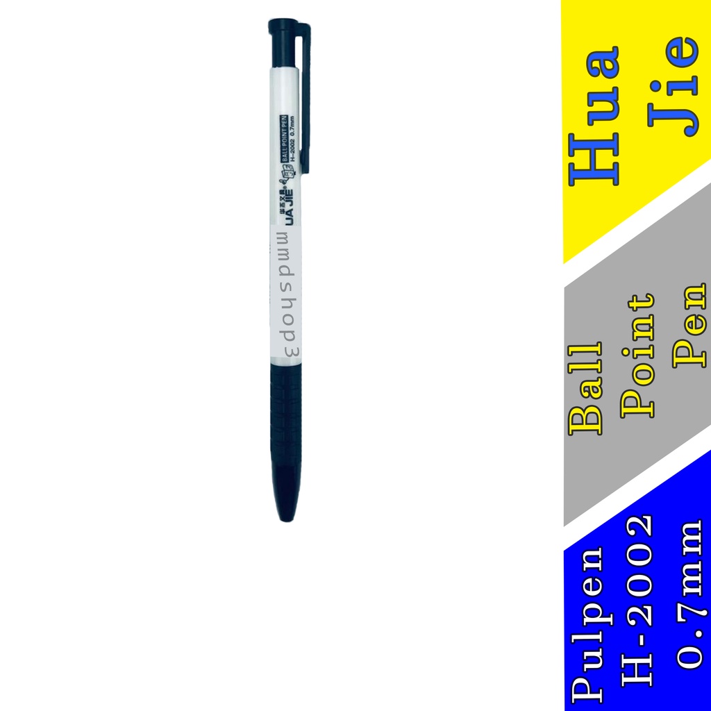 

Pulpen Hua Jie - Ball Point Pen - Pulpen H-2002 - 0.7mm