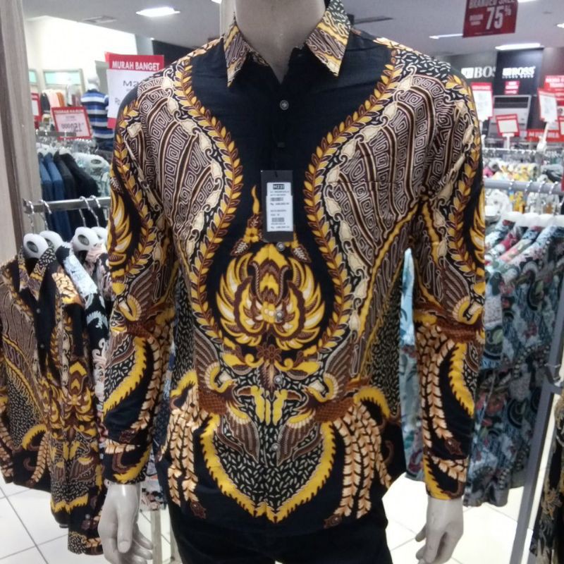 m231 kemeja batik pjg modern fit