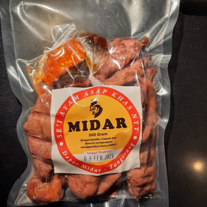

SEI AYAM ASAP Khas Kupang NTT @500 gr