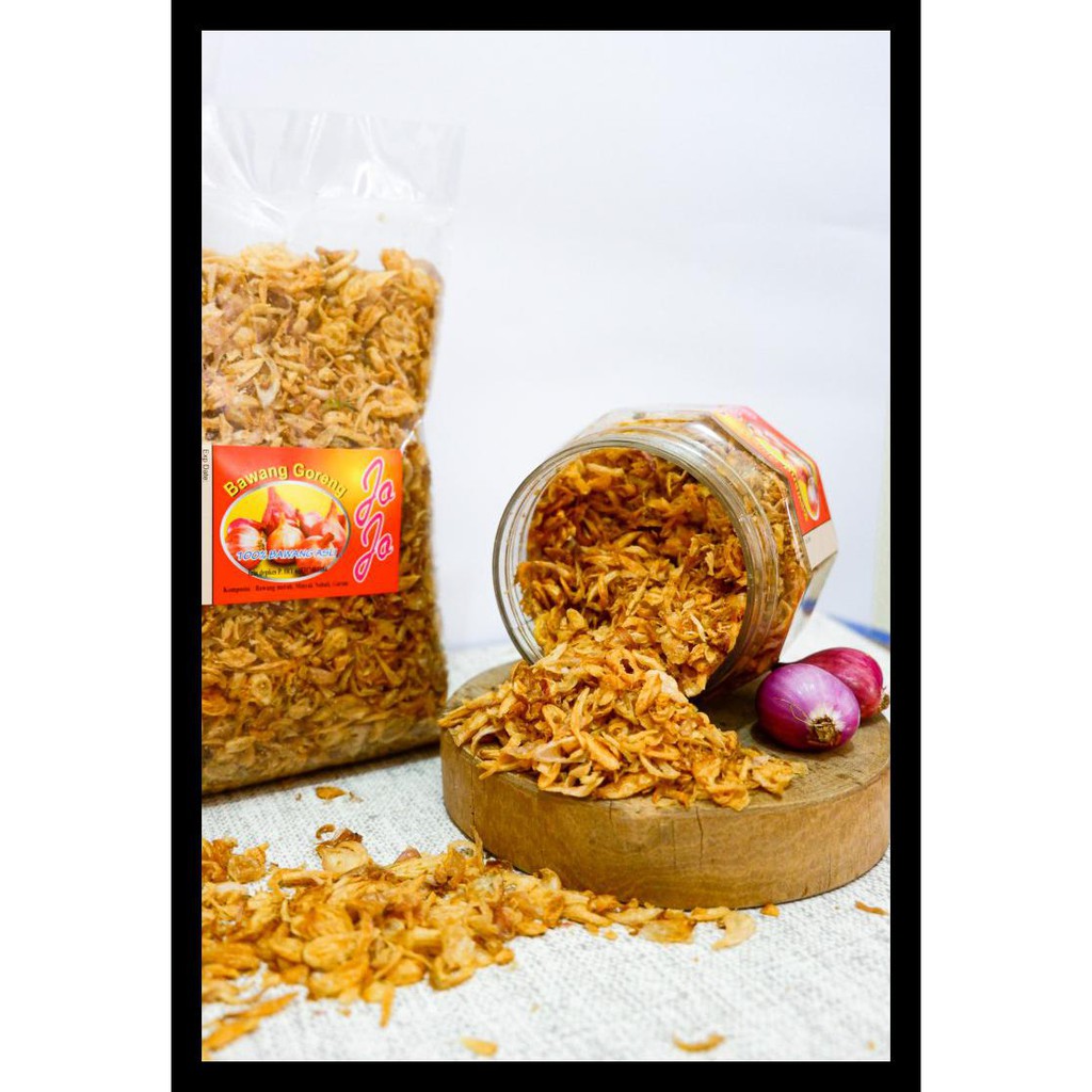 

BARU! JOJO BAWANG GORENG ASLI SUMENEP 500 GR FIRST HAND MURAH