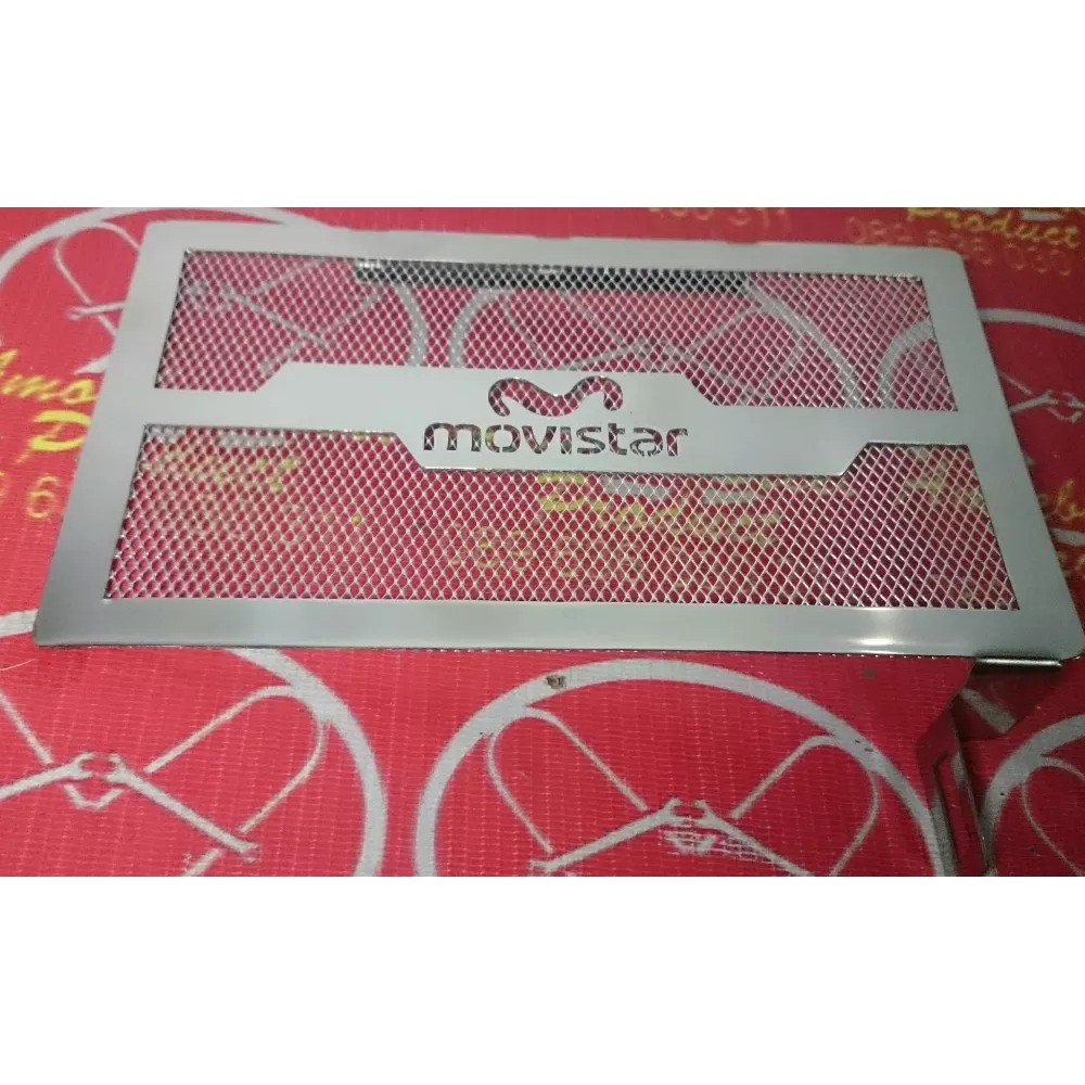 Cover Radiator Mx King 150 Movistar Motof . Stainless
