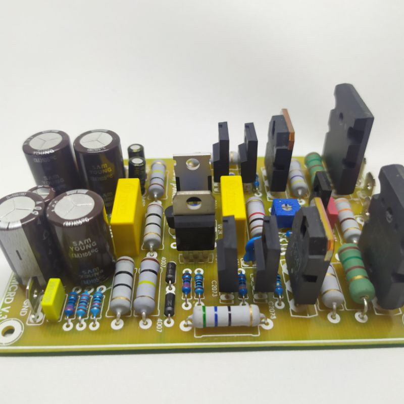 MCRD V3 driver amplifier Fr4 fiber