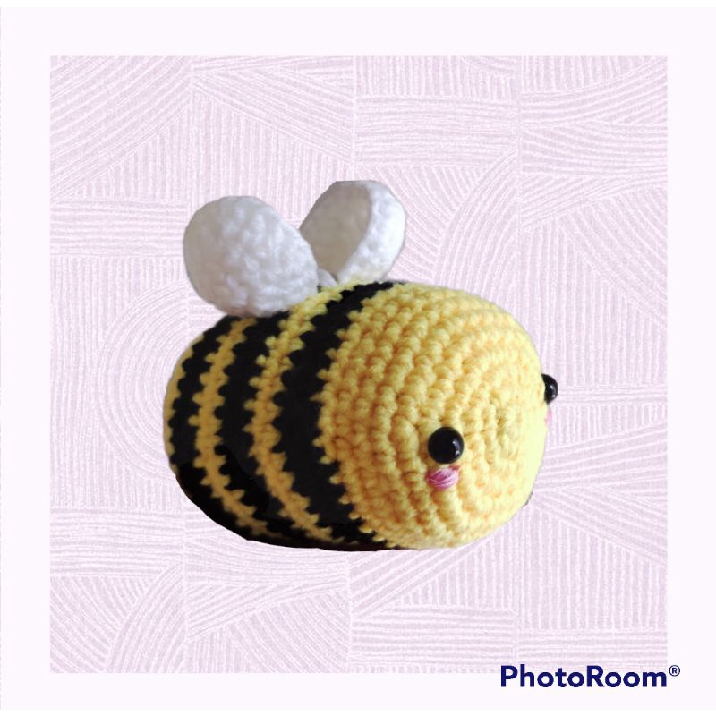 BUMBLE BEE AMIGURUMI / AMIGURUMI LEBAH / BONEKA RAJUT LEBAH /  AMIGURUMI LEBAH