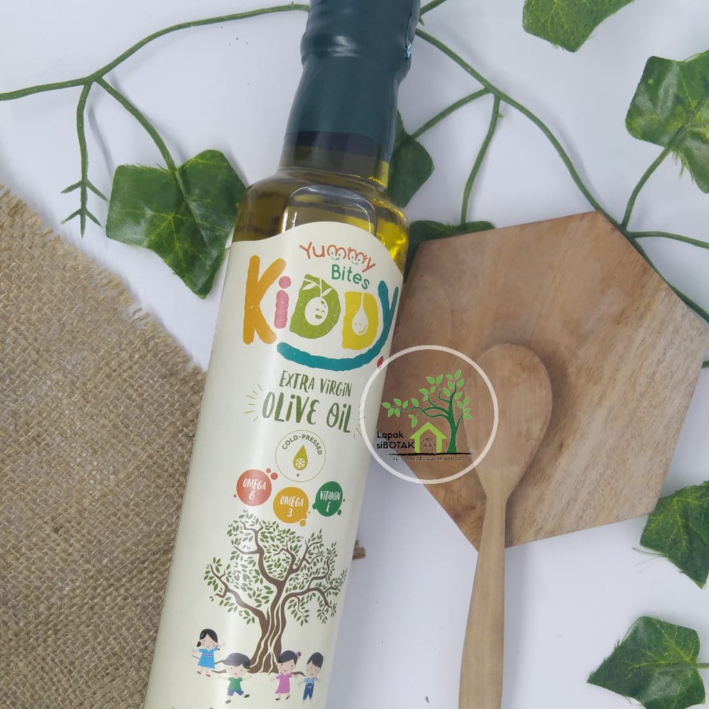 MINYAK ZAITUN UNTUK ANAK / MPASI / yummy Bites Kiddy Extra Virgin Olive