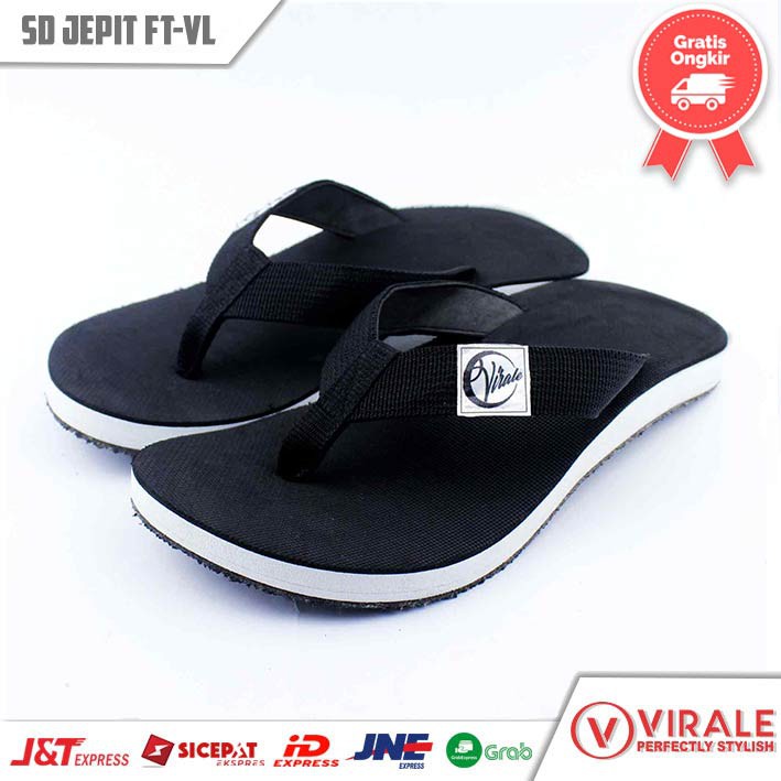 Sandal Jepit Pria - Sandal Spons Virale - Sandal Japit FT HT