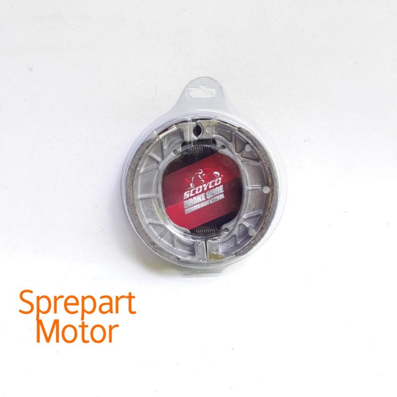 Kampas Rem Belakang Honda Grand Supra X Lama Win 100 GL 100 Scoyco