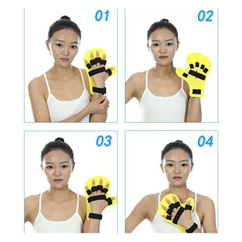 Orthosis Hand Tangan / Jari Fisioterapi Hand Orthosis / Alat Terapi Stroke Papan Telapak Tangan