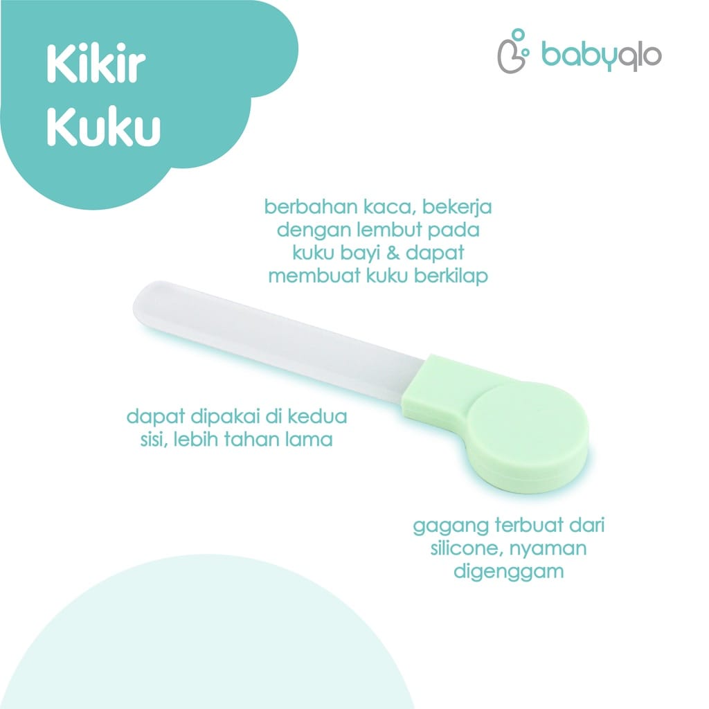 Babyqlo Care Set / Perlengkapan Manikur Bayi 6in1 (BQ-9015)