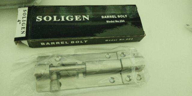 Grendel Selot Pintu Jendela 4 Inch 10 Cm Tebal Soligen