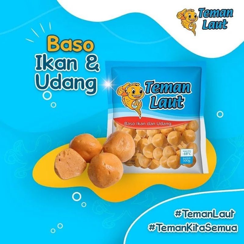 

Teman Laut Baso Udang 500gr