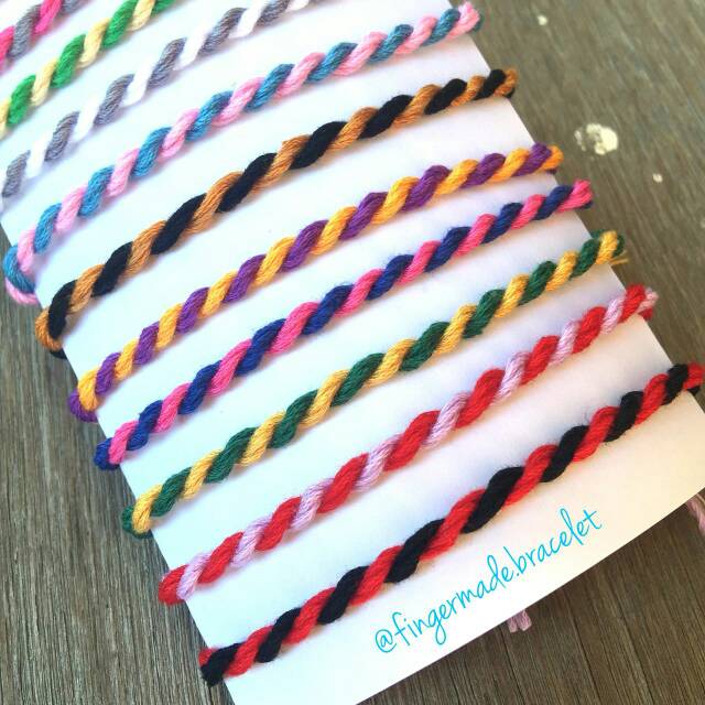 FINGERMADE GELANG TWISTED POLOS / KOMBINASI