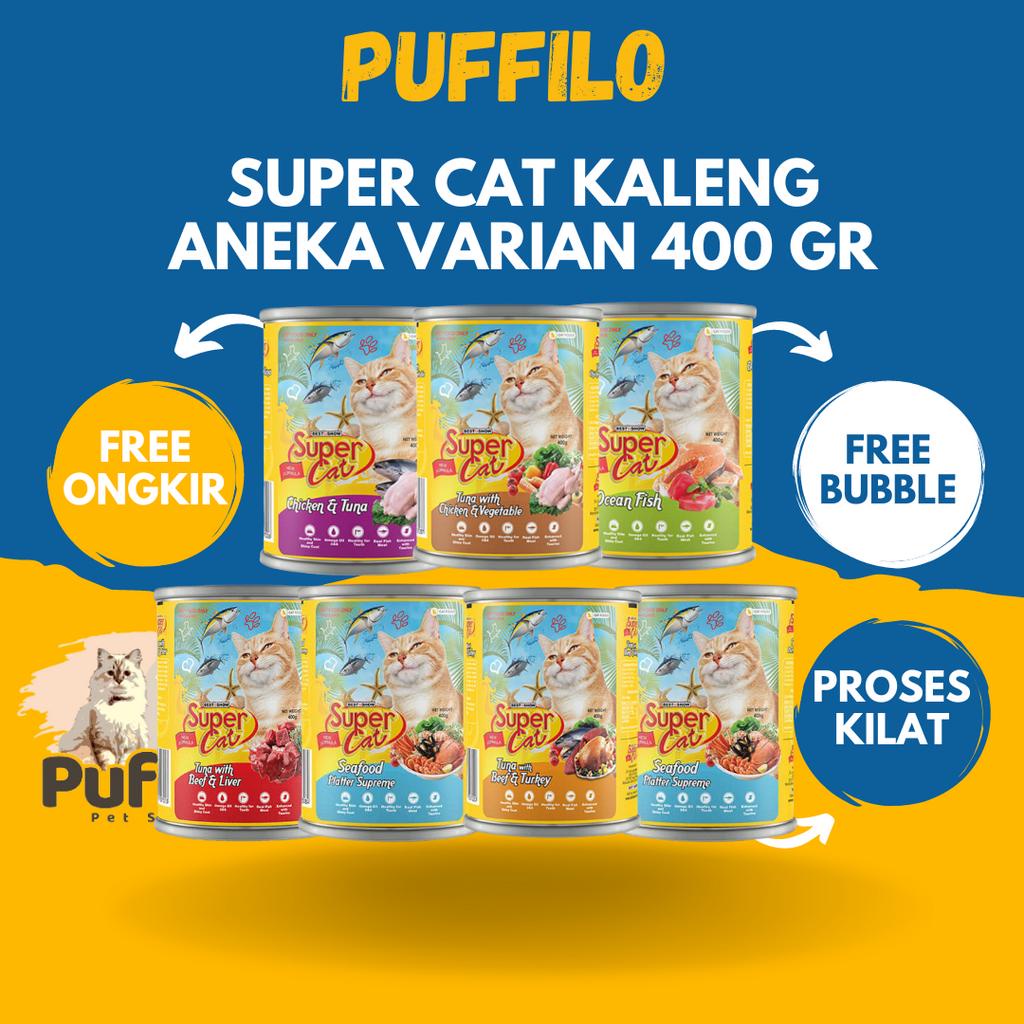 SUPERCAT KALENG 400GR